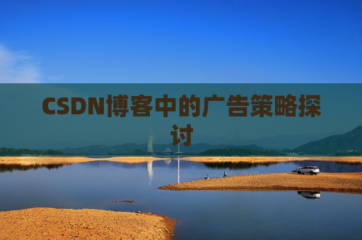 CSDN博客中的广告策略探讨
